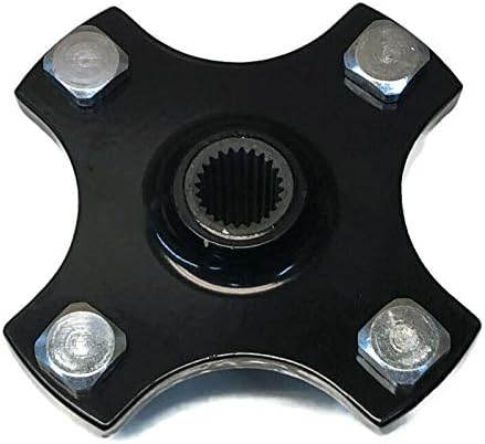 Rear Wheel Hub Flange Plate Replacement 604112 for EZGO RXV Gas & Electric Golf Carts 2008 & Up