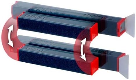 Fluval Razor+ 2-in-1 Magnet Scraper Replacement Blades, Small Aquarium Glass Scraper, 3-Pack