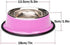 YUDANSI 3 Pack Stainless Steel Cat Bowls - Puppy Small Dog Food and Water Dish Set - Non Skid Anti Slip