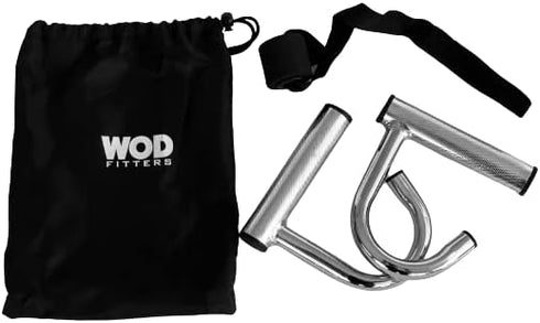 WODFitters Home Gym Handles - Portable Workout Equipment for Resistance Bands, Full Body Kit