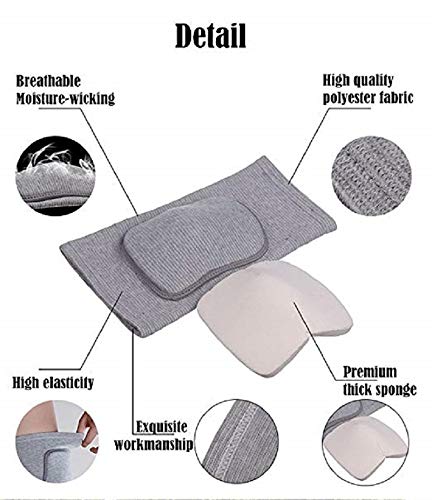 JUMISEE Kids Knee Pad, Anti-Slip Padded Sponge Knee Brace for Football, Volleyball, and Sports