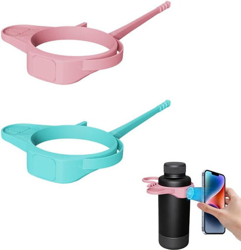 Vantico All-in-One Water Bottle Magnetic Phone Holder Compatible with Towel, Earphones, Glasses, Lipstick