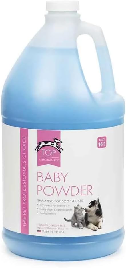 MPP (17 oz) Dog Grooming Baby Powder Shampoo Conditioner Cologne Mist or Waterless Shampoo
