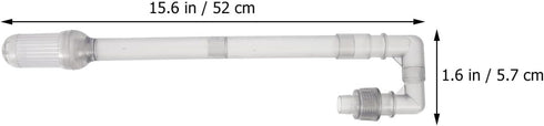 Plumbing Fittings Set, Aquarium Outlet Replacement Tank Filter for Water Inflow Accessories