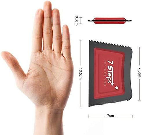 7 Steps Mini Pet Hair Lint Fur Remover, Dog Cat Hair Remover for Auto Detailing Car Carpet Couch Furniture