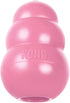 KONG Puppy Natural Teething Rubber Chew Toy for XS Puppies - Stuffable Dog Toy for Extended Playtime - Pink