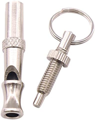 3 Pack Dog Whistle Training, Ultrasonic Sound to Stop Barking, Adjustable Frequencies for Recall & Control