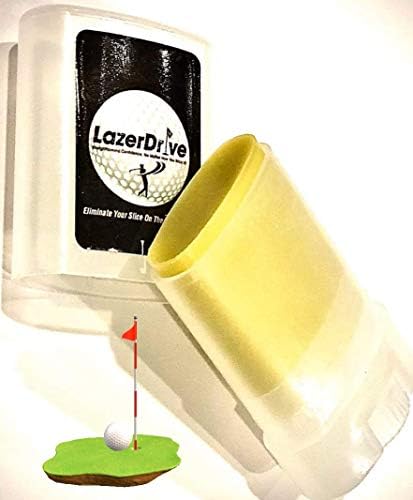 LazerDrive Anti Slice Golf Club Compound, Face Tape Practice Aid for All Golfers, Golf Accessories