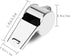 Whistles, Stainless Steel Sports Loud Crisp Sound with Lanyard, Great for Referees, Coaches