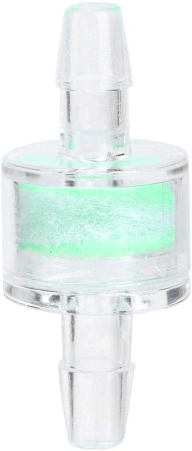 TOPINCN 10PCS ABS Aquarium Bio Filter Breeding Fry Betta Shrimp Green Silicone Tube Filter