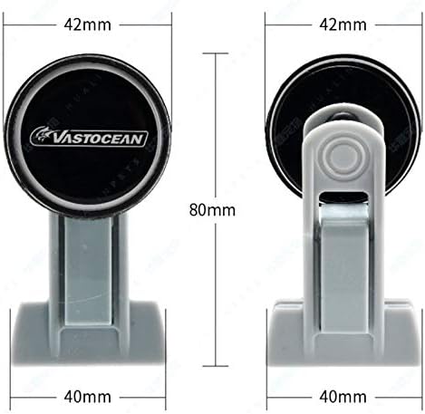 VastOcean Veggie-Mag Feeding Clip for Aquarium Fish Tank, Strong Magnetic Seaweed Vegetable Clip