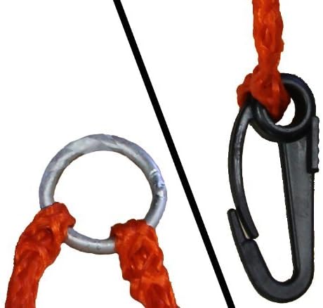 KUFA (5/16" x100' 14" CAC3 Crabbing Accessory kit Lead Rope, Crab Caliper,Harness, Bait Bag & Float)