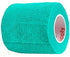 2 Inch Vet Wrap Tape Bulk (Teal) (Pack of 6) Self-Adhesive Flex Bandage Grip Roll for Pets
