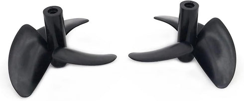 ToEjJeEn 42mm 2.3mm 3 Blades Left and Right Rc Boat Propellers for Rc Toy Fishing Boat DIY