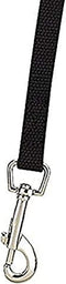 Guardian Gear Cotton Web Dog Training Lead - 20'x5/8", Black