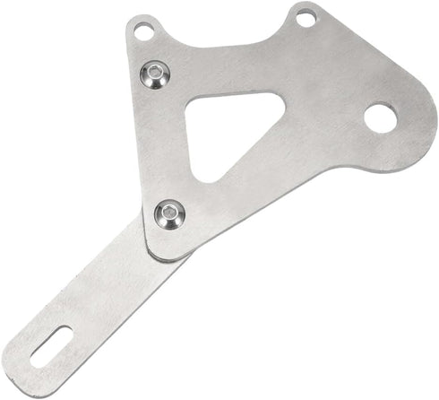 WIKIBB for Razor Pocket Mod Electric Dirt Bike 140mm Disc Brake Adapter AluminumSilver
