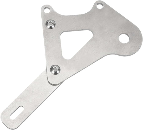 WIKIBB for Razor Pocket Mod Electric Dirt Bike 140mm Disc Brake Adapter AluminumSilver