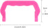 Zerodeko 10Pcs Pet Cage Handles, Pet Crate Replacement Parts Accessories, Easy Install, Comfortable to Hold, Portable Plastic Pet Cage Handle for Dog, Cat, Rabbit, Hamster, Rabbit, Birds (Pink)