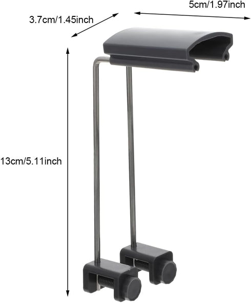 2pcs Fixtures Lamp Holders Light Rack Professional Led Support Accessories Decoration Tank Grass Water for Holder