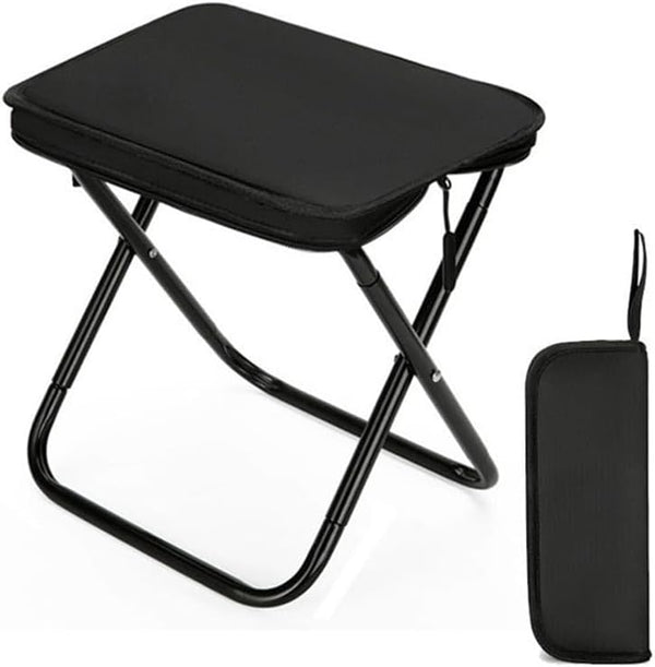 Generic Portable Folding Chair Purse - Lightweight Compact Foldable Stool for Outdoor Hiking