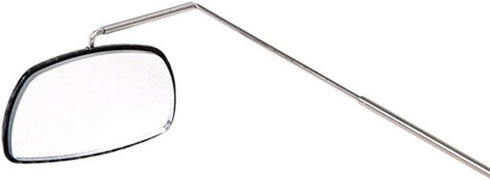 Yooha Adjustable Angle Bicycle Eyeglass Mirror, Aluminium Alloy Riding Mirror for Cycling Helmet Mount