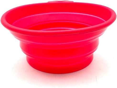 Large Collapsible Dog Cat Bowl, 2 Pack Portable Foldable Pet Bowl for Walking and Traveling