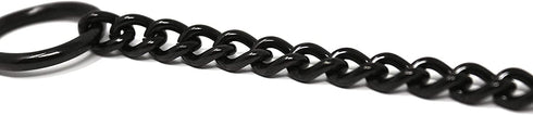 Herm Sprenger Black Stainless Steel Choke Dog Training Collar 2mm 20in (50cm) with Training Clicker for Easy Control,