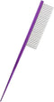 Pet Grooming Comb, Rat Tail Comb for Cat Hair Trimmer, Dog Hairstyle Comb with Rounded Ends