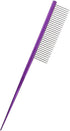 Pet Grooming Comb, Rat Tail Comb for Cat Hair Trimmer, Dog Hairstyle Comb with Rounded Ends