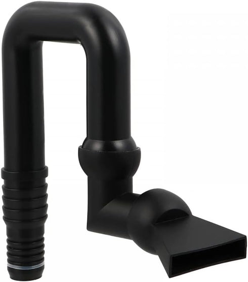 MiOYOOW 360° Rotation U Return Pipe for Aquarium Water Pump, Fish Tank Pump Nozzle