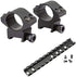 Gotical Marlin Rifle Tactical Pre-Drilled Weaver Picatinny Scope Sight Rail Mount, Heavy Duty for Scopes and Optics