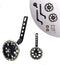 Training Wheels Bicycle Stabiliser Kit, Flash Mute Wheel for Bikes of 12-20 Inch, 1 Pair