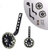 Training Wheels Bicycle Stabiliser Kit, Flash Mute Wheel for Bikes of 12-20 Inch, 1 Pair