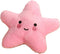 WaigN Pink Starfish Squeaky Dog Toy, Soft Plush Vocal Dog Plaything Pets Supplies