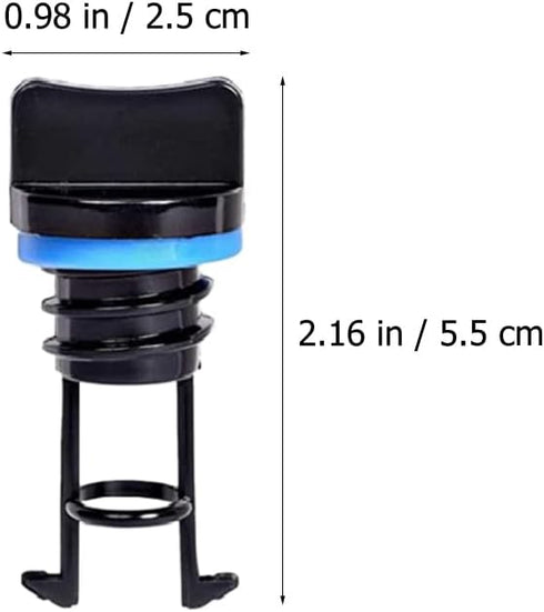 Kayak Drain Plug, 6 Pcs Kayak Plug, Scupper Stopper Hole Plug, Marine Boat Plugs, Nylon Drain Plug Kayaking Accessories