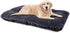 JOEJOY Large Dog Bed Crate Pad, Deluxe Plush Washable Soft Kennel Pad, Anti-Slip Sleeping Mat for Extra Large Medium