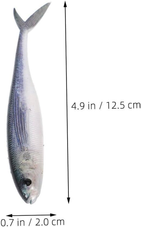 3D Swimming Levemolo Soft Fishing Lures Pair Reusable Sinking Soft Plastic Bionic Bait for Sea and Freshwater Fishing