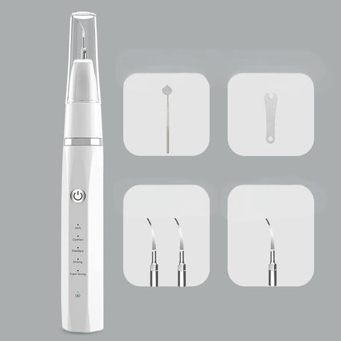 WIKICRYSTAL Pet Ultrasonic Dental Cleaner for Dogs & Cats Electric Tooth Cleaner with