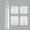 WIKICRYSTAL Pet Ultrasonic Dental Cleaner for Dogs & Cats Electric Tooth Cleaner with