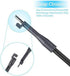 Carefree Fish 4IN1 Carbon Fiber Aquarium Cleaning Tools Long Handle Adjustable Length 18~24Inch Fish Tank Cleaner Kit Alage Scraper Scrubber Brushes Set