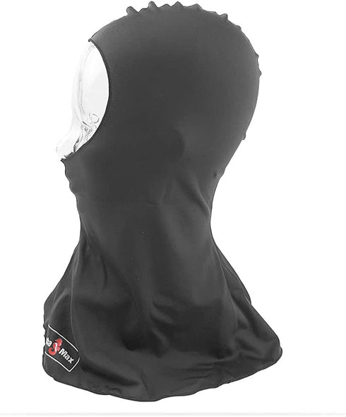 ScubaMax UV50 Spandex Hood for Warm Water Scuba Diving - Black