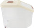 (20kg) Mumusuki Rice Storage Container, Airtight Design with Clear View and Scoop, for Dry Food Flour Pet Food