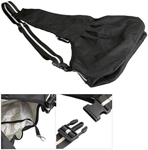 Pet Dog Puppy Cat Carrier Bag, Oxford Cloth Sling, Single Shoulder Bag, Small, Black
