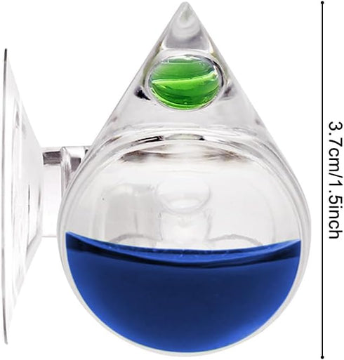 MiOYOOW CO2 Drop Checker, Aquarium CO2 Monitor, CO2 Detector without Solution for Planted Tank, Easy to Observe Results