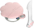Dog Food Lids & Spoons Set, Manual Can Opener with Cover, Cat & Dog Food Accessories (White)