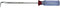 Wilde Tool 544-12.Z 12-inch Cotter Key Extractor and Trampoline Install Tool