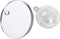 Betta Training Mirror Set, Decorative Fish Tank Toys, Plastic Round Sports Mirror for Betta Tank