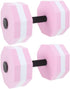 Water Exercise Dumbbells, Aquatic Exercise Dumbbell Pair, Foam Pool Weights for Water Fitness