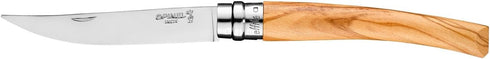 Opinel Effile Slimline Series Folding Fillet Knife – Slim Blade Folding Knife with Virobloc Locking Collar