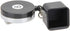 Retractable Billiards Snooker Pool Cue Chalk Holder with Drawing Belt Clip